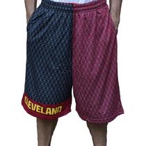Bermuda Basquete Masculina M10 Furadinha Cleveland Bermuda Basquete Masculina M10 Furadinha Cleveland