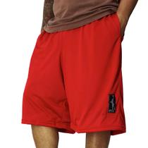 Bermuda Basquete Plus Size M10 Lisa Roth Dry Vermelho Cor:VermelhoTamanho:G3
