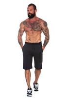 Bermuda black skull team masculina preta