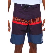 Bermuda Boarshort Onbongo Plus Size Wind Preta D557A