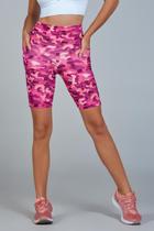 Bermuda Bolso Suplex Hyper Camuflada Pink