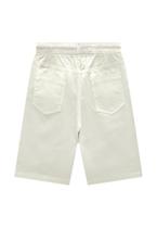 Bermuda Branca Infantil Menino Onda Marinha