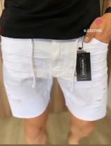Bermuda branca jeans Bermuda branca jeans