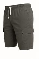 Bermuda Brim 06 Bolsos Cargo 100% Brim Calor Trabalho Bermuda Brim 06 Bolsos Cargo 100% Brim Calor Trabalho