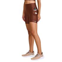 Bermuda Caju Brasil Atletika Bolso Duplo Para Corrida Feminina Bermuda Caju Brasil Atletika Bolso Duplo Para Corrida Feminina