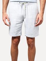 Bermuda Calvin Klein Jeans Masculina Cadarço Cotton Azul Claro Tamanho:44