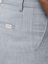 Bermuda Calvin Klein Jeans Masculina Chino Azul Claro Mescla Tamanho:46