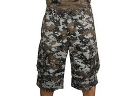 Bermuda camuflada masculina cargo army 54-digital urbano,36