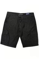 Bermuda Cargo Jerry Dockston - Casual - Preto - Inverno