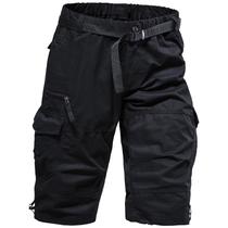 Bermuda Cargo Masculina Mylldey 3/4 Relaxada com 7 Bolsos Bermuda Cargo Masculina Mylldey 3/4 Relaxada com 7 Bolsos