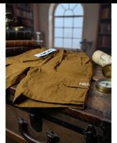 Bermuda cargo masculina sarja com elastano