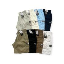 Bermuda cargo masculina sarja com elastano