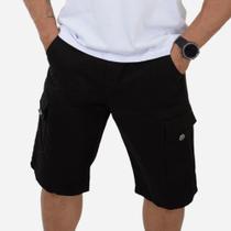 Bermuda Cargo Masculina Short Masculino Com 6 Bolsos