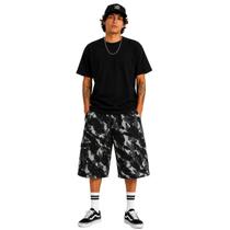 Bermuda Cargo Sarja Skate e Casual Folgada