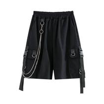 Bermuda Cargo Vintage Masculina De Perna Larga E Oversize Para Verão, Casual, Para Corrida E Treino Bermuda Cargo Vintage Masculina De Perna Larga E Oversize Para Verão, Casual, Para Corrida E Treino