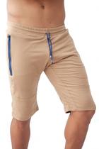 Bermuda Casual Shorts Moletom Bolso C/ Ziper M40