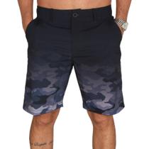 Bermuda Casual Wg Camo Fun - Cinza