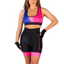 Bermuda Charm Poliamida e Elastano Cabani Sports Lisa Feminino