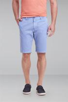 Bermuda Chino Comfort - Azul Índigo