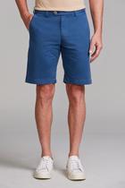 Bermuda Chino Comfort - Azul Índigo