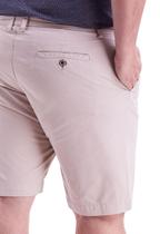 Bermuda Chino Comfort - Bege Areia