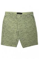 Bermuda Chino Textura Flame Verde Dockston - Casual Verão