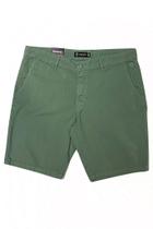 Bermuda Chino Verde Menta Dockston - Casual Verão