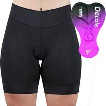 Bermuda Ciclismo Feminina Compressão Forro Gel D80 MPRO