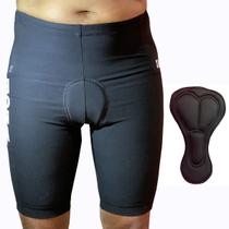Bermuda Ciclista Bike Speed Forro Espuma Mtb Ciclismo Desenho Bora