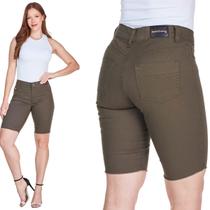 Bermuda Ciclista Feminina HNO Verde Musgo Bermuda Ciclista Feminina HNO Verde Musgo
