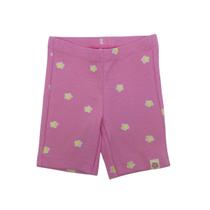 Bermuda Ciclista Hering Infantil Menina Toddler Rosa