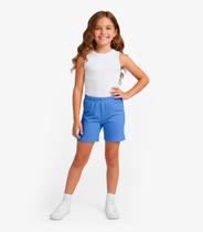 Bermuda Ciclista Infantil Básica Soletex Azul Bermuda Ciclista Infantil Básica Soletex Azul