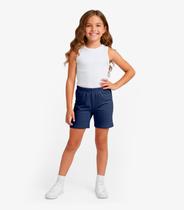 Bermuda Ciclista Infantil Básica Soletex Azul Bermuda Ciclista Infantil Básica Soletex Azul