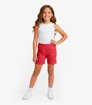Bermuda Ciclista Infantil Básica Soletex Vermelho Bermuda Ciclista Infantil Básica Soletex Vermelho