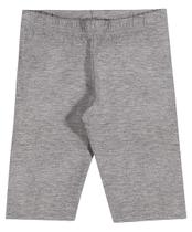 Bermuda Ciclista Infantil Feminina Verão Cinza Mescla Elian