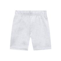 Bermuda ciclista infantil menina Brandili Ref 80074 Tamanho:14Cor:Cinza