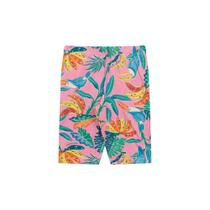 Bermuda Ciclista Infantil Menina Em Cotton - Rosa