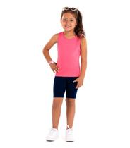 Bermuda Ciclista Infantil Menina Rovitex Kids