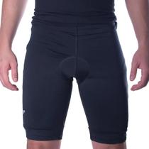 Bermuda Ciclista Poker Drafter Acolchoada Preto