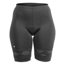Bermuda Ciclista Poker Venus Feminina - Preto - P