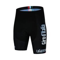 Bermuda Ciclística Masculina De Verão Tour De Italy D'ITALIA Coolmax Com Almofada De Gel Para Uso Ao