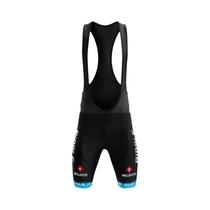 Bermuda Ciclística Masculina Respirável Com Almofada De Gel 19D 2024 pro Team Para Mountain Bike -