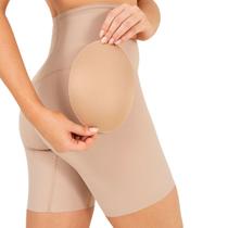 Bermuda Cintura Alta Bundex Bojo Removível Nayane Rodrigues Modeladora Corte a Laser Confortável Bermuda Cintura Alta Bundex Bojo Removível Nayane Rodrigues Modeladora Corte a Laser Confortável