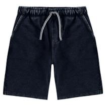 Bermuda Comfort Jeans Infantil Menino - Malwee Bermuda Comfort Jeans Infantil Menino - Malwee