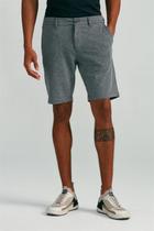 Bermuda Comfy Moletom Slim Fit - Cinza Chumbo