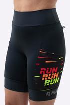 Bermuda Compressão Feminina HUPI Longa Run Run Run Bermuda Compressão Feminina HUPI Longa Run Run Run