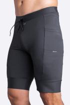 Bermuda Compressão Masculina HUPI Run Canguru Bermuda Compressão Masculina HUPI Run Canguru