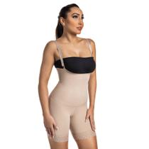 Bermuda Compressiva Modeladora e Cós Duplo Alto 5030 Mabella