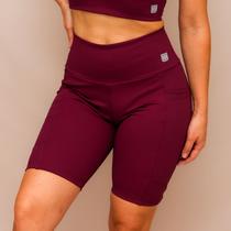 Bermuda Confort Bolso - Roxo Profundo Bermuda Confort Bolso - Roxo Profundo