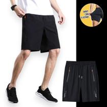 Bermuda CORRIDA Academia Bolso Zíper Tecido Gelado com Elastano 908 Bermuda CORRIDA Academia Bolso Zíper Tecido Gelado com Elastano 908